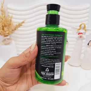 ژل حالت دهنده و براق کننده مو مکس لیدی با عصاره آلوئه ورا