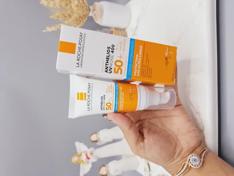 کرم ضد آفتاب ، آبرسان و بی رنگ پوست خشک و حساس لاروش پوزای - Image 2